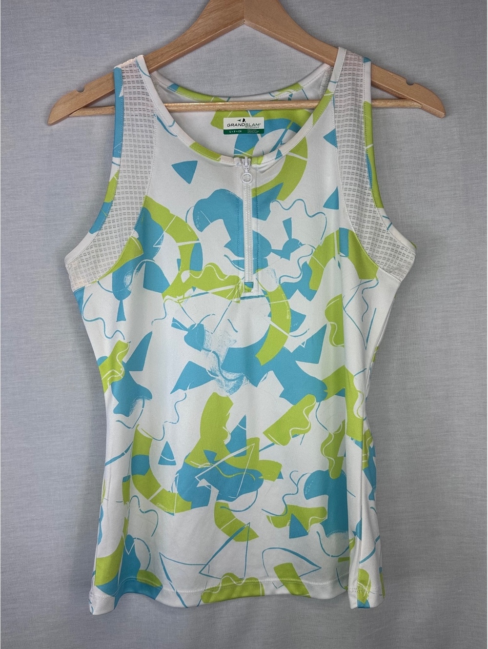 Grand Slam Women’s Small Sleeveless Golf Top Quarter Zip